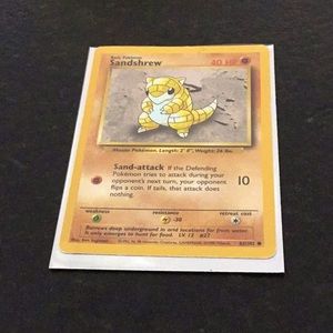 Sandshrew 1995 1st edition